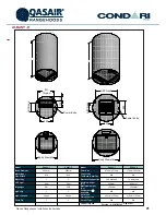 Предварительный просмотр 21 страницы Condari QASAIR 4F Installation & User'S Instructions