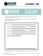 Предварительный просмотр 51 страницы Condari QASAIR 4F Installation & User'S Instructions