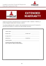 Preview for 20 page of Condari Rangecraft RPB 100L-1 Installation Instructions Manual