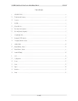 Preview for 3 page of Condre AutoTracer NAS User'S And Configuration Manual