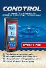 Предварительный просмотр 1 страницы CONDTROL HYDRO PRO User Manual