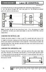 Предварительный просмотр 16 страницы CONDTROL Laser 3D CONDTROL User Manual