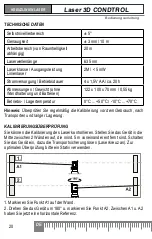 Предварительный просмотр 20 страницы CONDTROL Laser 3D CONDTROL User Manual