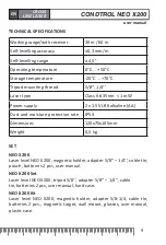 Preview for 9 page of CONDTROL NEO X200 User Manual