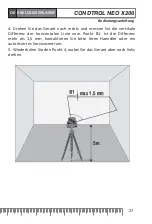 Preview for 27 page of CONDTROL NEO X200 User Manual