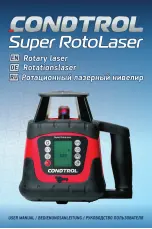 Предварительный просмотр 1 страницы CONDTROL SuperRotolaser User Manual