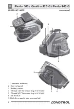 Предварительный просмотр 6 страницы CONDTROL XLiner Pento 360 User Manual