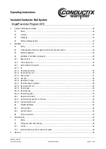 Предварительный просмотр 3 страницы Conductix-Wampfler 0813 Series Operating Instructions Manual