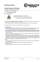 Предварительный просмотр 8 страницы Conductix-Wampfler 0813 Series Operating Instructions Manual