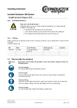 Предварительный просмотр 9 страницы Conductix-Wampfler 0813 Series Operating Instructions Manual