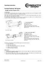 Предварительный просмотр 32 страницы Conductix-Wampfler 0813 Series Operating Instructions Manual