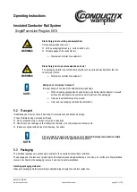 Предварительный просмотр 39 страницы Conductix-Wampfler 0813 Series Operating Instructions Manual