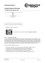 Предварительный просмотр 65 страницы Conductix-Wampfler 0813 Series Operating Instructions Manual