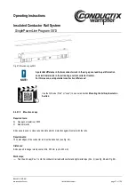 Предварительный просмотр 72 страницы Conductix-Wampfler 0813 Series Operating Instructions Manual