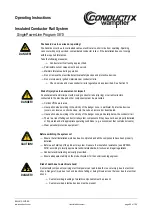 Предварительный просмотр 85 страницы Conductix-Wampfler 0813 Series Operating Instructions Manual