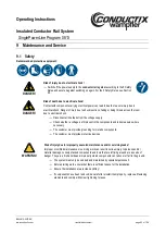 Предварительный просмотр 92 страницы Conductix-Wampfler 0813 Series Operating Instructions Manual