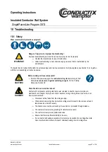 Предварительный просмотр 97 страницы Conductix-Wampfler 0813 Series Operating Instructions Manual