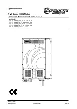 Conductix-Wampfler 91000-111-3090677 Operation Manual предпросмотр