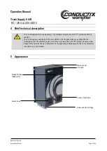 Предварительный просмотр 7 страницы Conductix-Wampfler 91000-111-3090877 Operation Manual