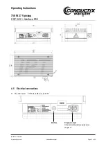 Предварительный просмотр 14 страницы Conductix-Wampfler 91212-332-3124850 Operating Instructions Manual