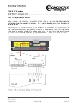 Предварительный просмотр 22 страницы Conductix-Wampfler 91212-332-3124850 Operating Instructions Manual