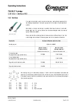 Предварительный просмотр 39 страницы Conductix-Wampfler 91212-332-3124850 Operating Instructions Manual