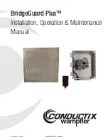 Conductix-Wampfler BridgeGuard Plus Assembly, Installation, Operation & Maintenance Manual preview