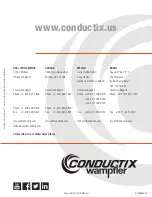 Preview for 14 page of Conductix-Wampfler Festoon Heavy Duty C-Track Manual