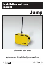 Предварительный просмотр 42 страницы Conductix-Wampfler Jay Electronique Jump Installation And User Technical Manual