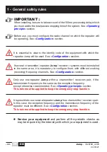 Предварительный просмотр 44 страницы Conductix-Wampfler Jay Electronique Jump Installation And User Technical Manual