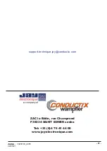 Предварительный просмотр 81 страницы Conductix-Wampfler Jay Electronique Jump Installation And User Technical Manual