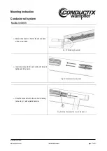 Preview for 47 page of Conductix-Wampfler MultiLine 0835 Mounting Instruction