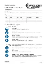 Preview for 10 page of Conductix-Wampfler ProfiDAT Programm 0514 Mounting Instructions