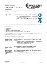 Preview for 19 page of Conductix-Wampfler ProfiDAT Programm 0514 Mounting Instructions