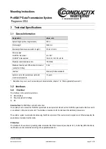 Preview for 23 page of Conductix-Wampfler ProfiDAT Programm 0514 Mounting Instructions