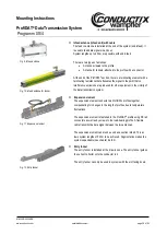 Preview for 29 page of Conductix-Wampfler ProfiDAT Programm 0514 Mounting Instructions