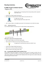 Preview for 50 page of Conductix-Wampfler ProfiDAT Programm 0514 Mounting Instructions