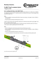 Preview for 54 page of Conductix-Wampfler ProfiDAT Programm 0514 Mounting Instructions