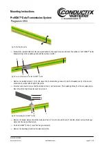 Preview for 57 page of Conductix-Wampfler ProfiDAT Programm 0514 Mounting Instructions