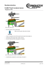 Preview for 73 page of Conductix-Wampfler ProfiDAT Programm 0514 Mounting Instructions