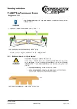 Preview for 74 page of Conductix-Wampfler ProfiDAT Programm 0514 Mounting Instructions