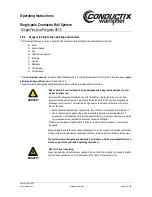 Предварительный просмотр 16 страницы Conductix-Wampfler SingleFlexLine Program 0815 Operating Instructions Manual