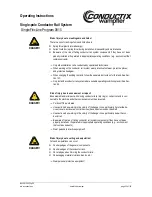 Предварительный просмотр 35 страницы Conductix-Wampfler SingleFlexLine Program 0815 Operating Instructions Manual