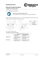 Предварительный просмотр 42 страницы Conductix-Wampfler SingleFlexLine Program 0815 Operating Instructions Manual