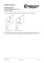 Preview for 8 page of Conductrix Wampfler 0832 Installation Instructions Manual