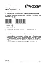 Preview for 20 page of Conductrix Wampfler 0832 Installation Instructions Manual