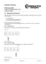 Preview for 21 page of Conductrix Wampfler 0832 Installation Instructions Manual