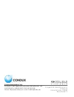 Preview for 52 page of Condux Gulfstream 350e User'S Manual & Safety Manual