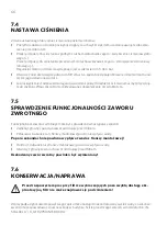 Предварительный просмотр 66 страницы Conel CLEAR 2.0 KD Series Operating Instructions Manual