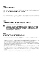 Preview for 44 page of Conel CLEAR 2.0 SAFE Operating Instructions Manual